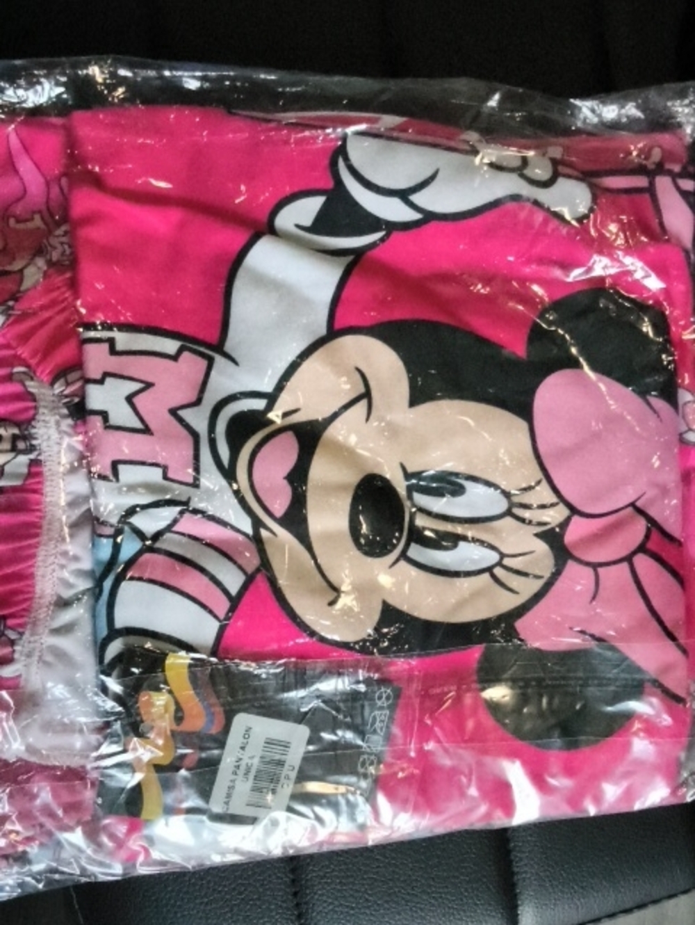 Kids Pink Minnie Mouse Swim Shorts